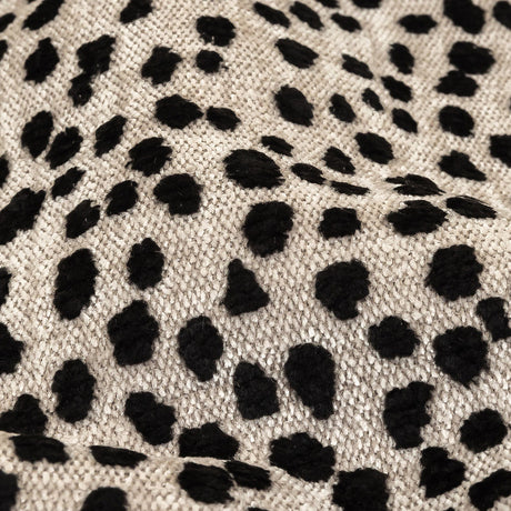 Tuxedo Raised Spots Acrylic Chenille Woven