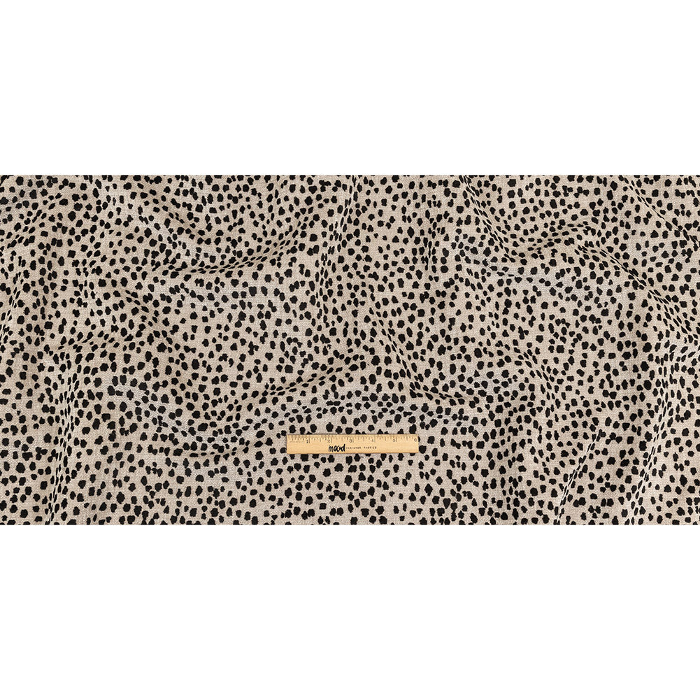 Tuxedo Raised Spots Acrylic Chenille Woven