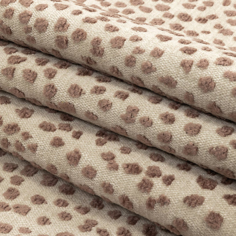 Rosewater Raised Spots Acrylic Chenille Woven