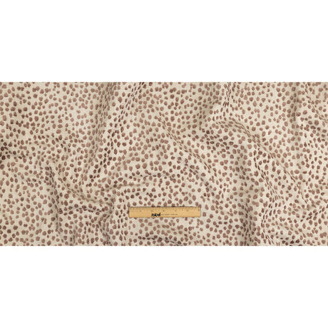 Rosewater Raised Spots Acrylic Chenille Woven