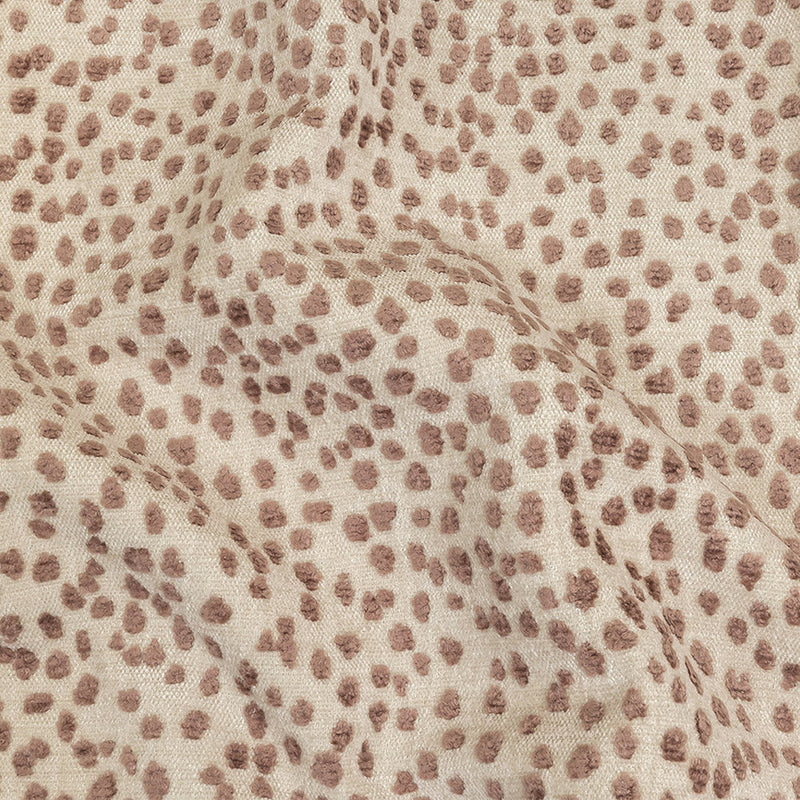 Rosewater Raised Spots Acrylic Chenille Woven