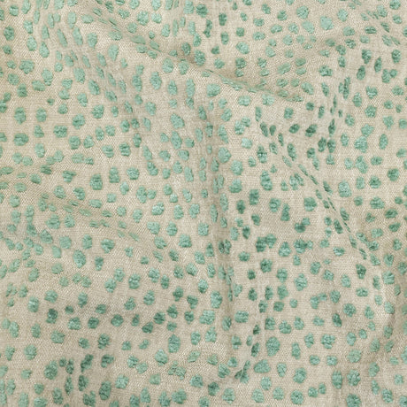 Splash Raised Spots Acrylic Chenille Woven