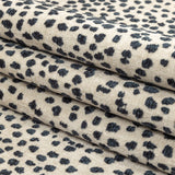 Sapphire Raised Spots Acrylic Chenille Woven