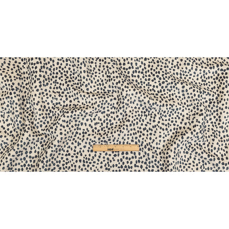 Sapphire Raised Spots Acrylic Chenille Woven