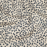 Sapphire Raised Spots Acrylic Chenille Woven