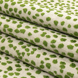 Grasshopper Raised Spots Acrylic Chenille Woven