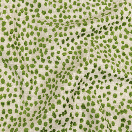 Grasshopper Raised Spots Acrylic Chenille Woven
