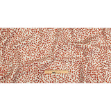 Cinnabar Raised Spots Acrylic Chenille Woven