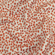 Cinnabar Raised Spots Acrylic Chenille Woven