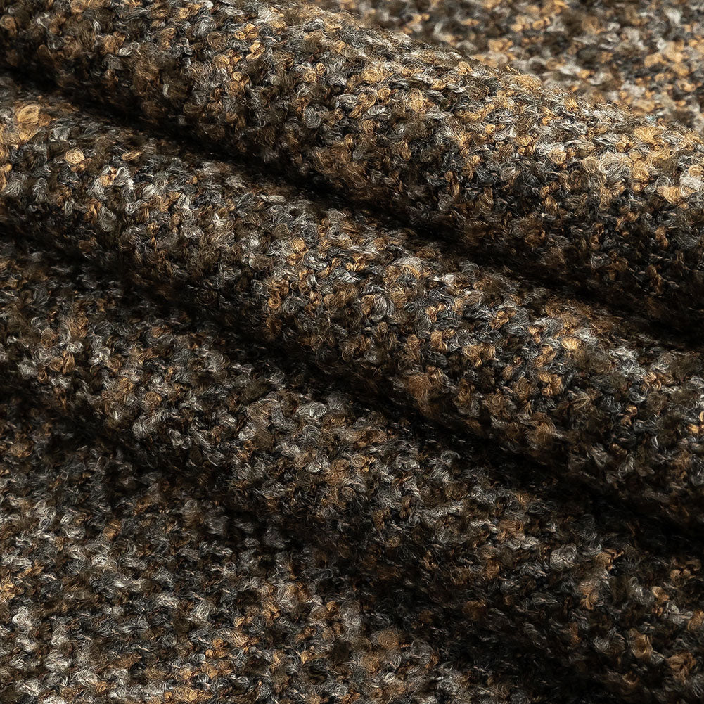 Stone Tweedy Upholstery Boucle