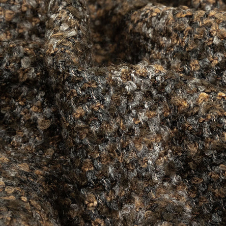 Stone Tweedy Upholstery Boucle