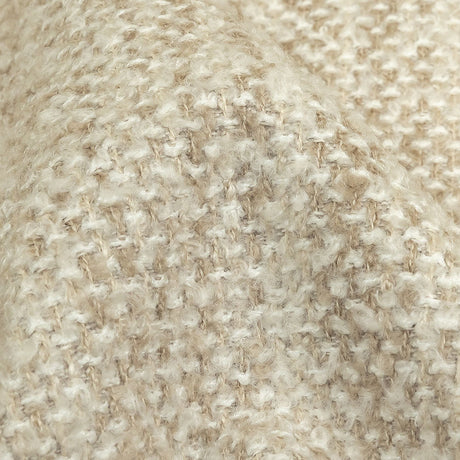Cream Tweedy Upholstery Boucle