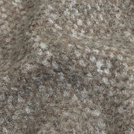 Nickel Tweedy Upholstery Boucle