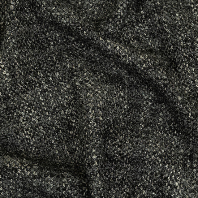 Onyx Tweedy Upholstery Boucle