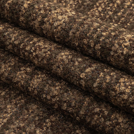 Walnut Tweedy Upholstery Boucle