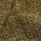 Moss Tweedy Acrylic and Cotton Boucle