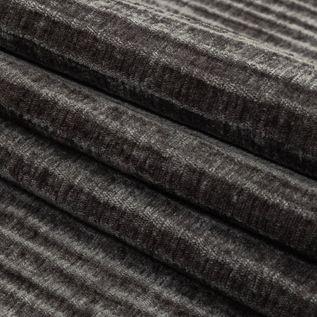 Steel Ribbed Polyester Chenille Woven