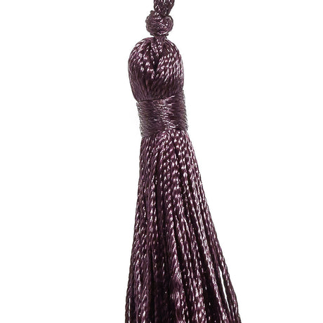2" Eggplant Basic Tassel