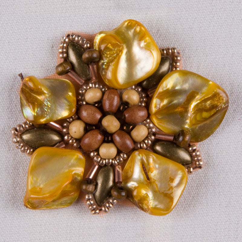 Mustard Shell Applique
