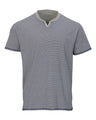 Men's Striped V-Notch T-Shirt