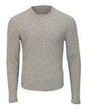 Boxercraft Men's Waffle Knit Long Sleeve T-Shirt