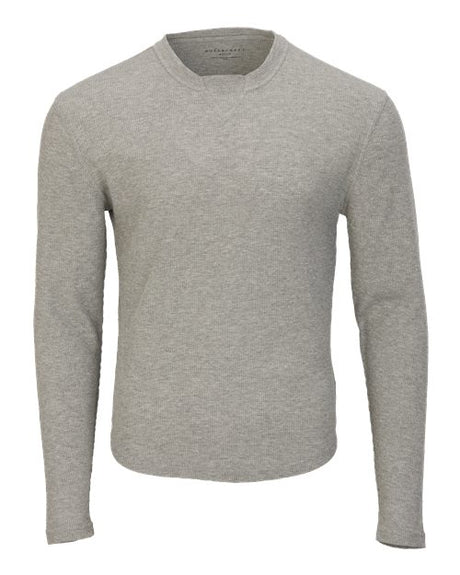 Boxercraft Men's Waffle Knit Long Sleeve T-Shirt