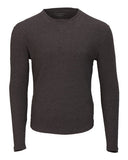 Boxercraft Men's Waffle Knit Long Sleeve T-Shirt