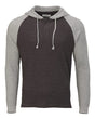 Boxercraft Unisex Waffle Knit Pullover Hooded Long Sleeve T-Shirt