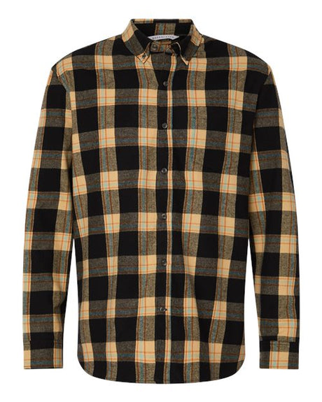 Boxercraft Men's Flannel Button-Down Shirt