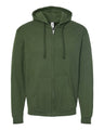 Tultex Unisex Full-Zip Hooded Sweatshirt
