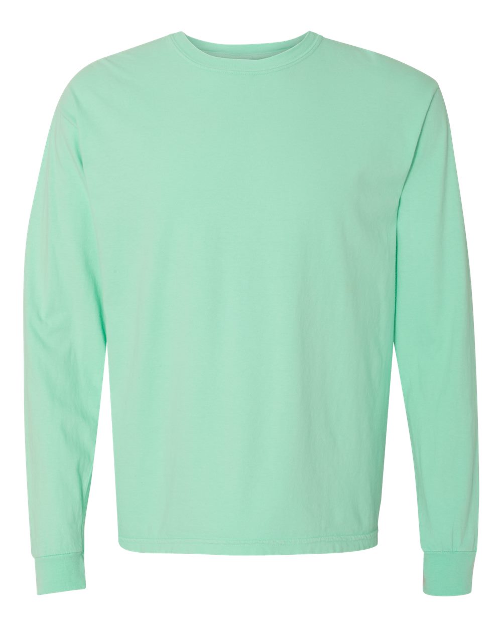 Comfort Colors® Garment-Dyed Heavyweight Crewneck Long Sleeve T-Shirt