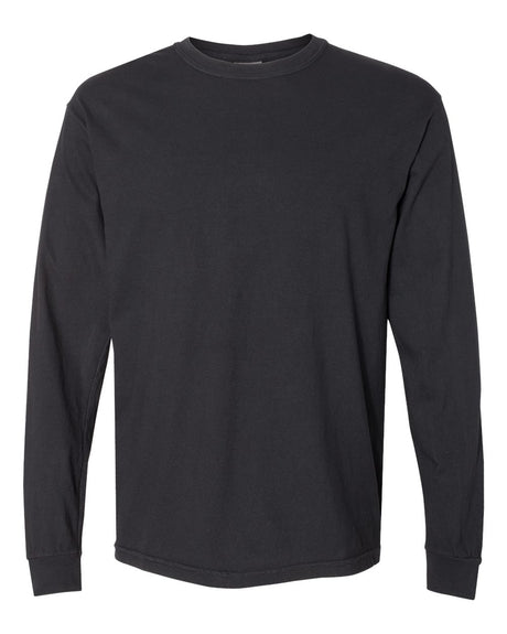 Comfort Colors® Garments Dyed Heavyweight Crewneck Long Sleeve T-Shirt