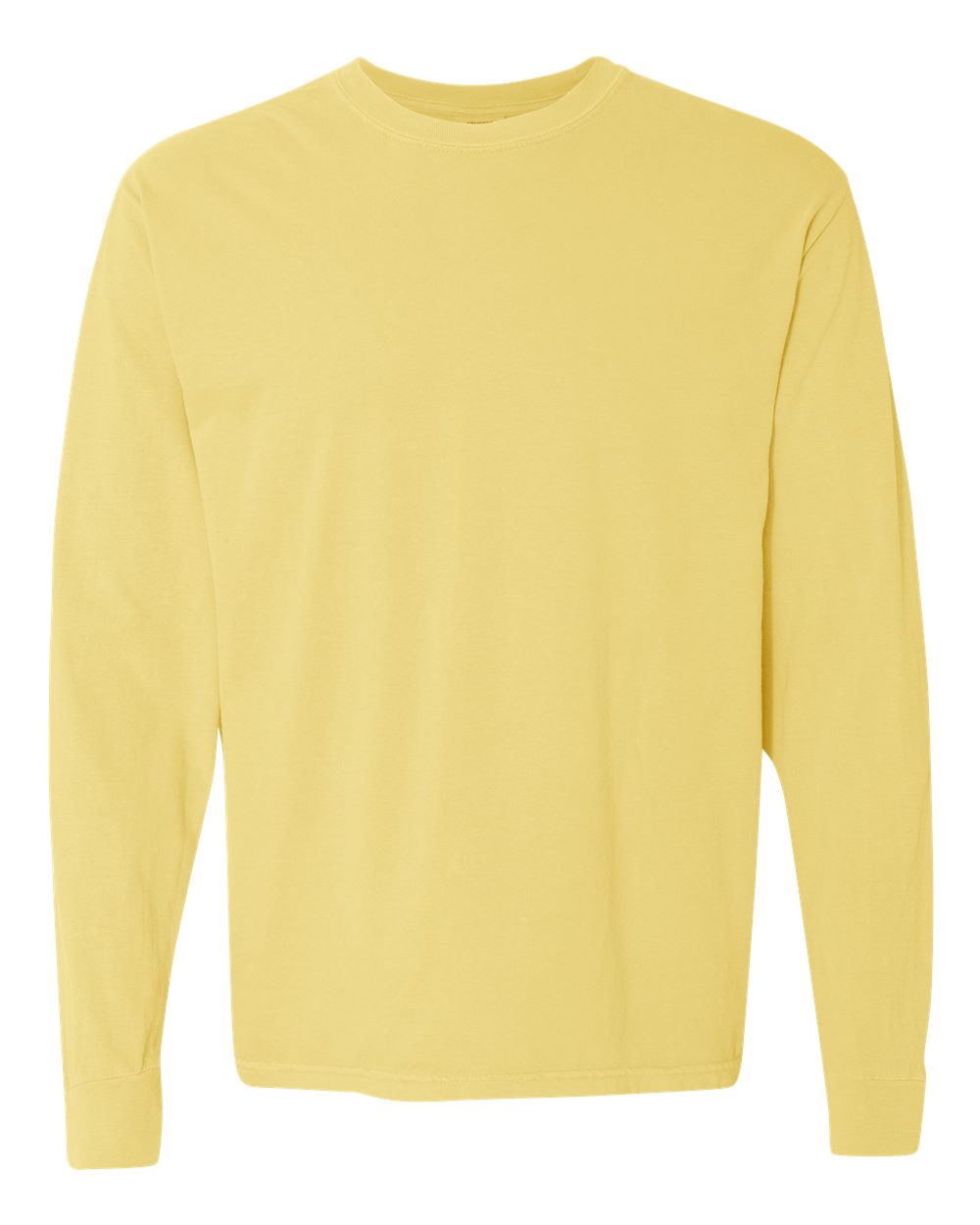Comfort Colors® Garments Dyed Heavyweight Crewneck Long Sleeve T-Shirt