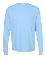 Comfort Colors® Garments Dyed Heavyweight Crewneck Long Sleeve T-Shirt
