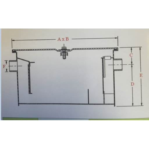 LJ-20 Grease Trap/Interceptor 20 Lbs