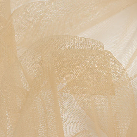 Soft Nylon Tulle - Toasted Almond - Leonardo Collection