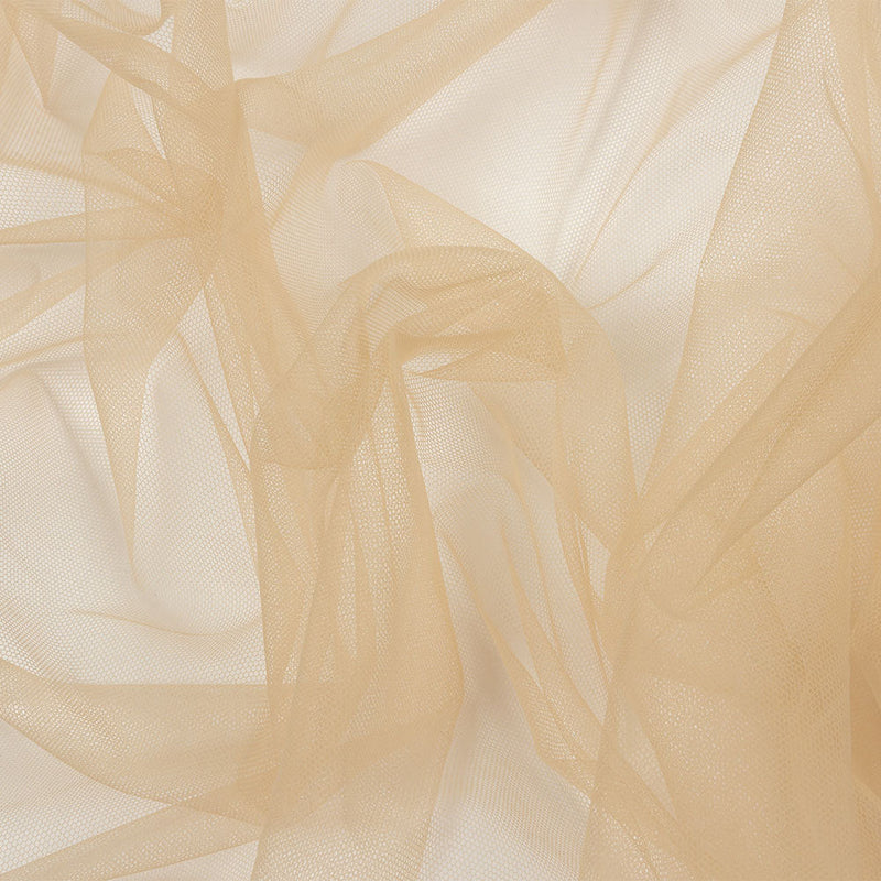 Soft Nylon Tulle - Toasted Almond - Leonardo Collection