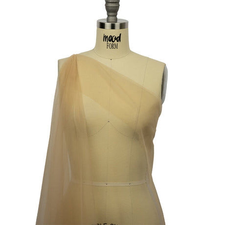 Soft Nylon Tulle - Warm Beige - Leonardo Collection