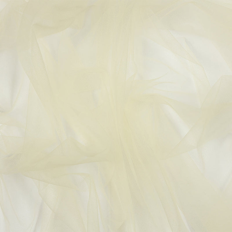 Soft Nylon Tulle - Transparent Yellow - Leonardo Collection