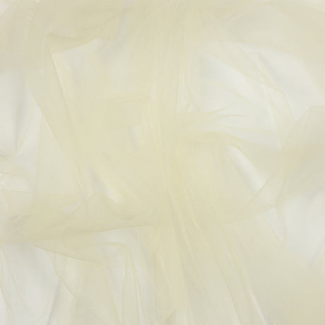 Soft Nylon Tulle - Transparent Yellow - Leonardo Collection