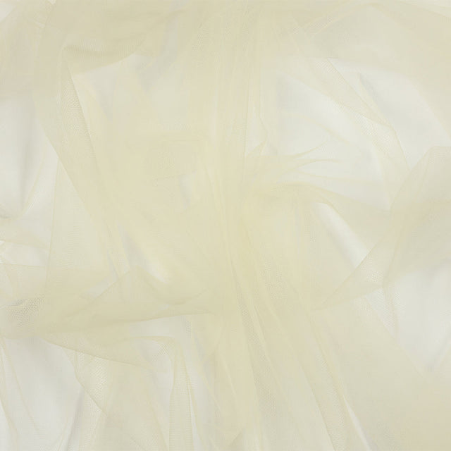 Soft Nylon Tulle - Transparent Yellow - Leonardo Collection