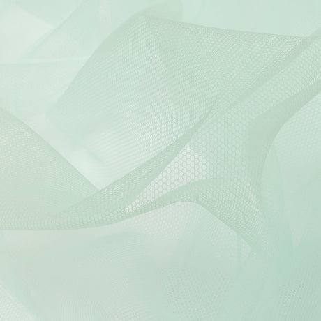 Soft Nylon Tulle - Light Aqua - Leonardo Collection