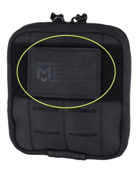 Small Blank Black Patch, Qty 10