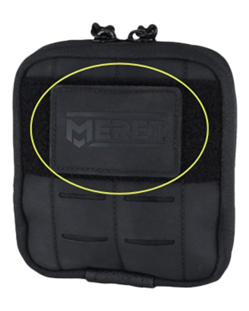 Small Blank Black Patch, Qty 10