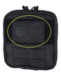 Small Blank Black Patch, Qty 10