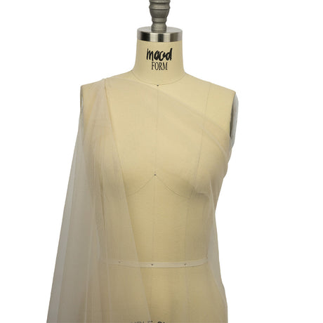 Soft Nylon Tulle - Dark Ivory - Leonardo Collection