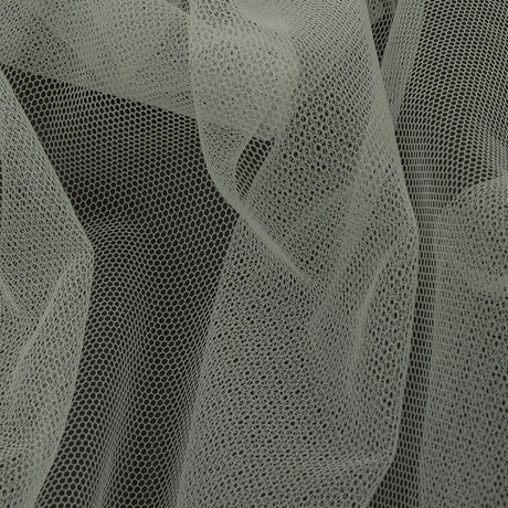 Soft Nylon Tulle - Light Gray - Leonardo Collection