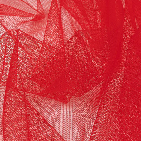 Soft Nylon Tulle - Bright Red - Leonardo Collection