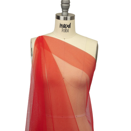 Soft Nylon Tulle - Bright Red - Leonardo Collection