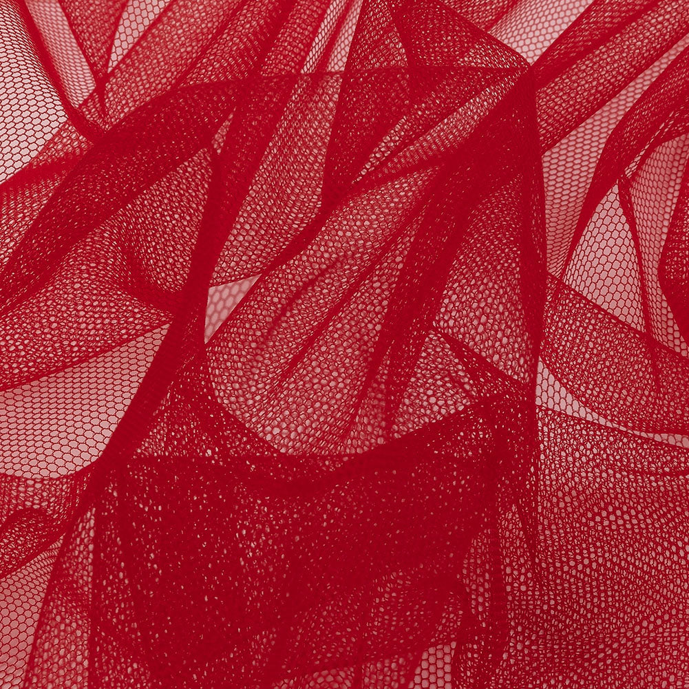 Soft Nylon Tulle - Cherry Red - Leonardo Collection